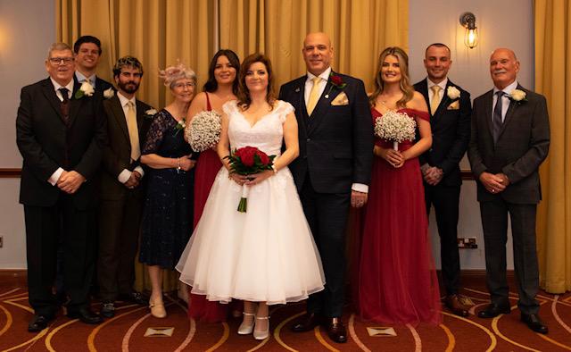 Wedding Flowers Liverpool, Merseyside, Bridal Florist,  Booker Flowers and Gifts, Booker Weddings | Patricia and Tony